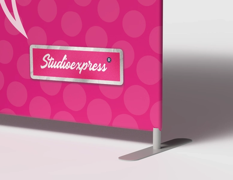 solidna łapa aluminiowa ścianki reklamowej