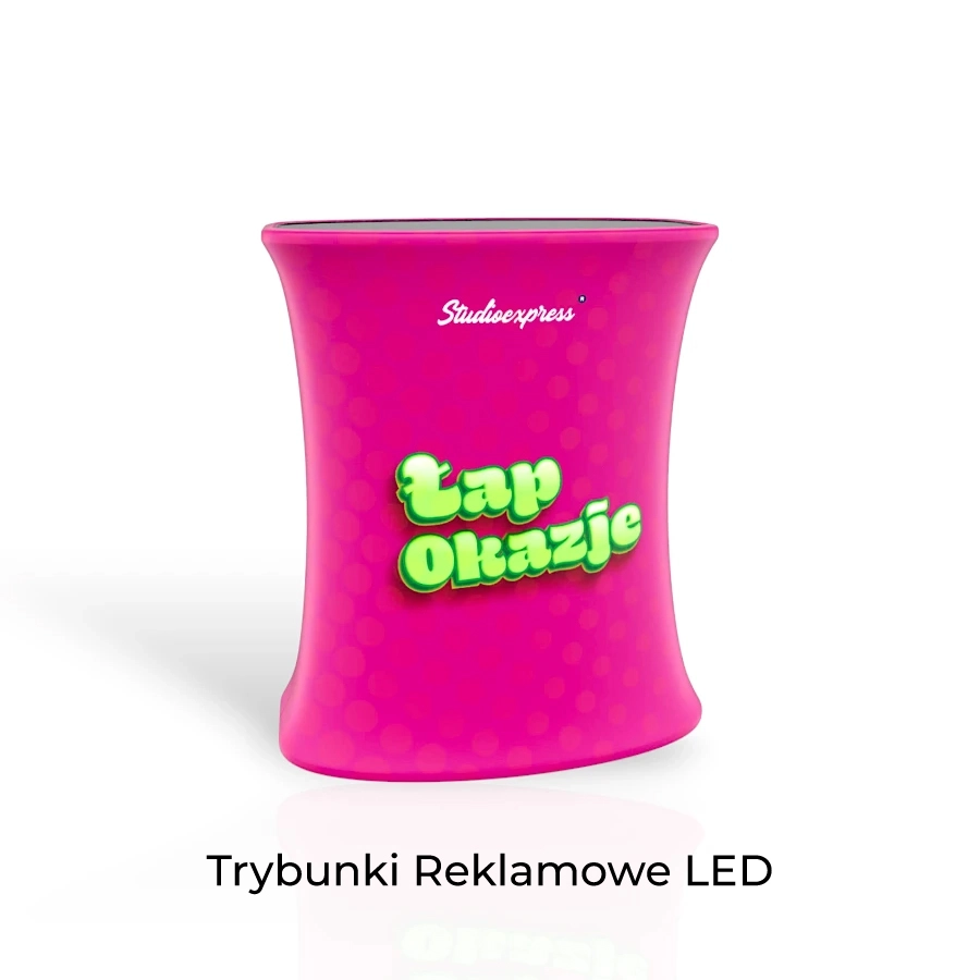 trybunki tekstylne led