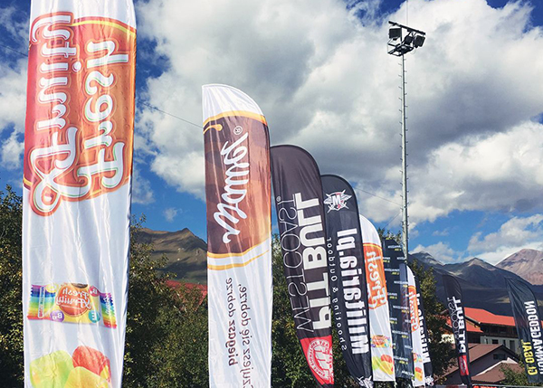 city flags for events