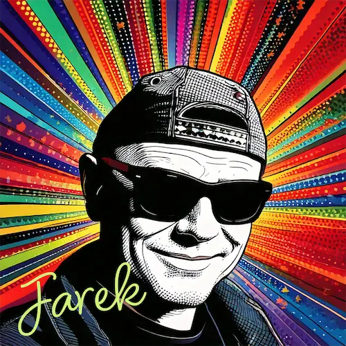 Prtrep pop art jarka grafika od namiotów reklamowych