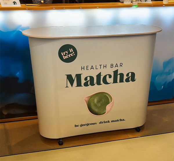 jasny wybor trybunka matcha health bar