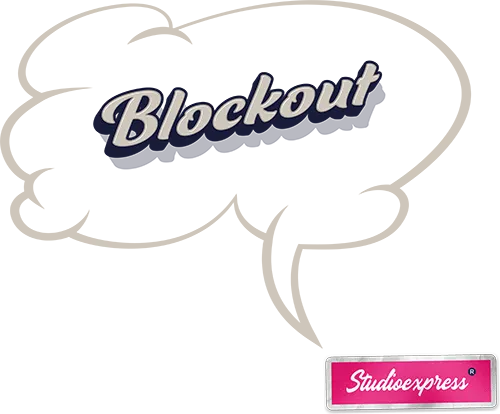 rollup rolo materiał blokcout