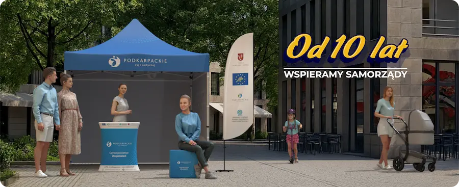 wizualizacja graficzna od 10 lat wspieramy samorządy