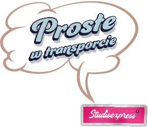 infografika prosty w transporcie
