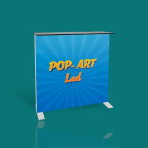 Trybunka Reklamowa POP ART led tło.webp