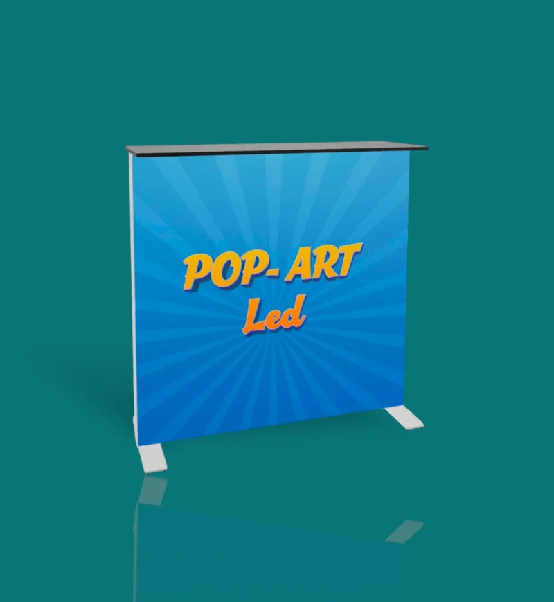 Trybunka Reklamowa POP ART led tło.webp