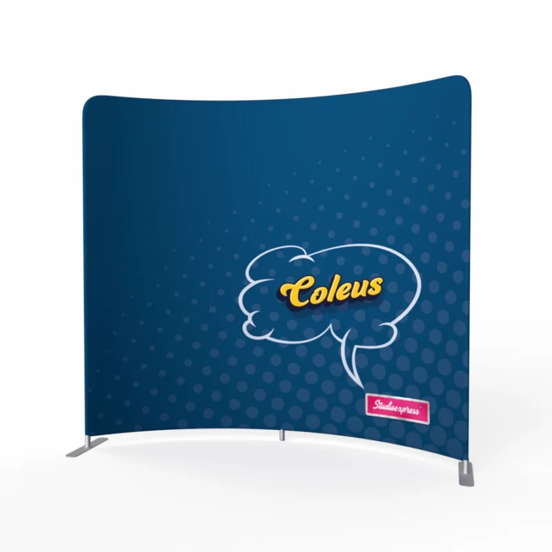 ścianka reklamowa łukowa Coleus 240.webp