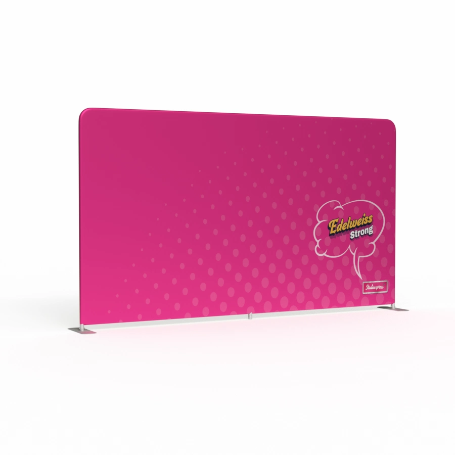 ścianka reklamowa z logo 400x230 cm Edelweiss Strong.webp
