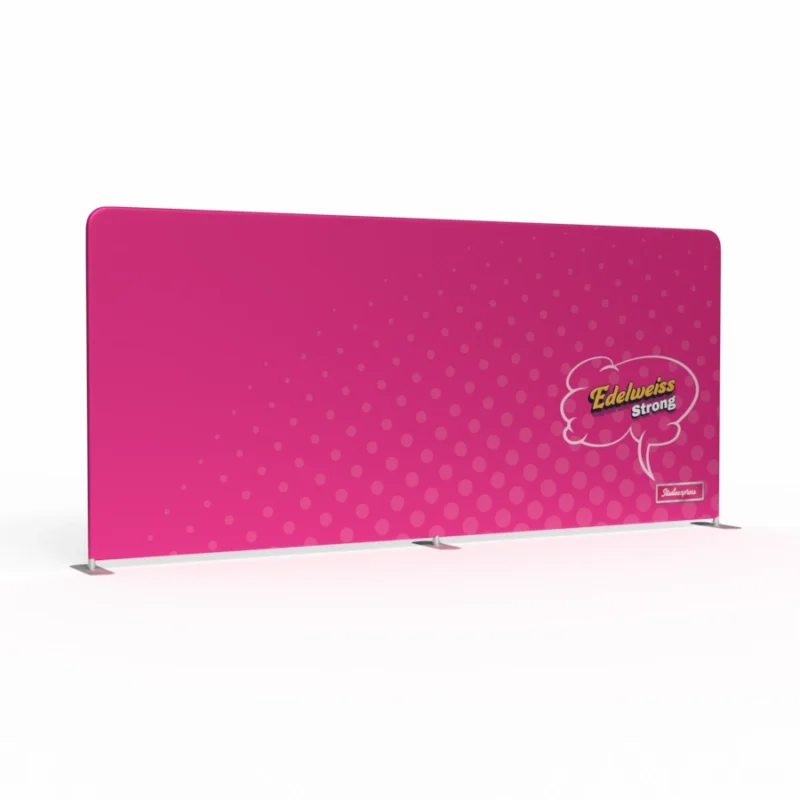 ścianka reklamowa z nadrukiem 500x230 cm Edelweiss Strong.webp