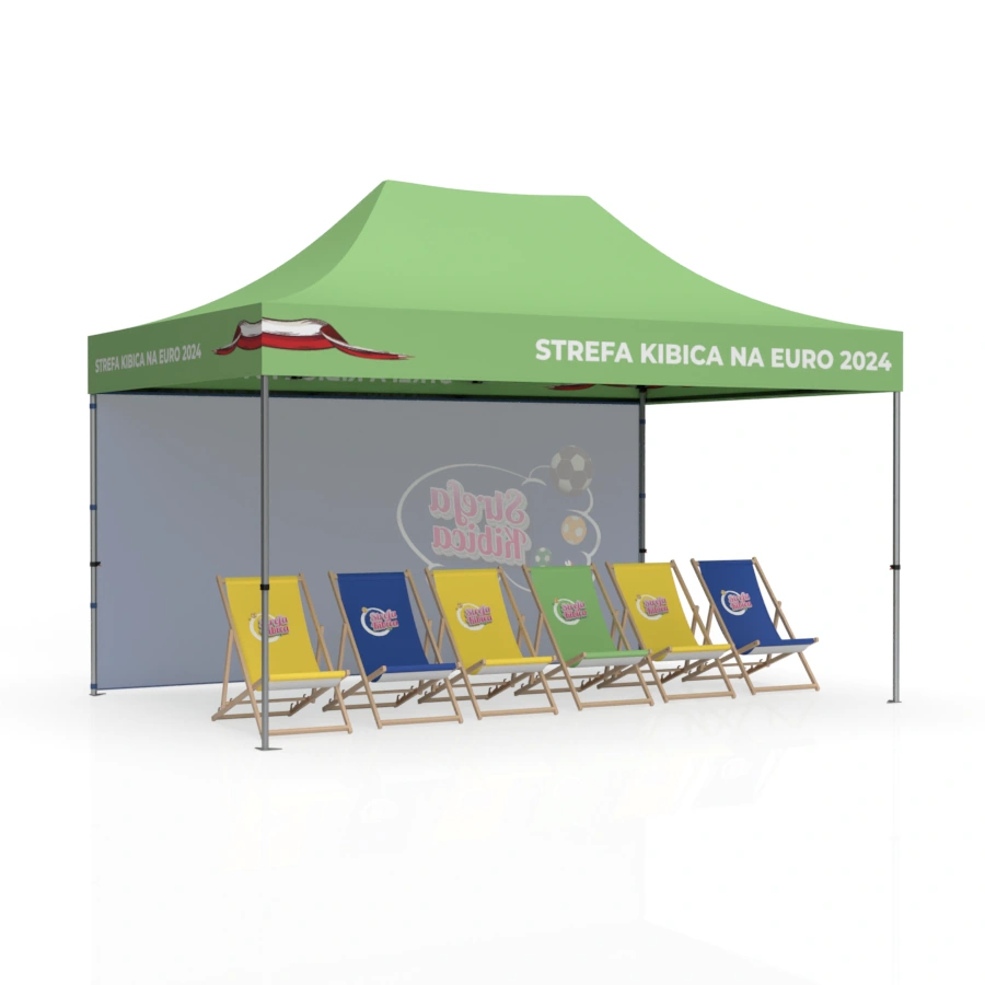 namiot strefa kibica 3x4,5 + 6 leżaków.webp