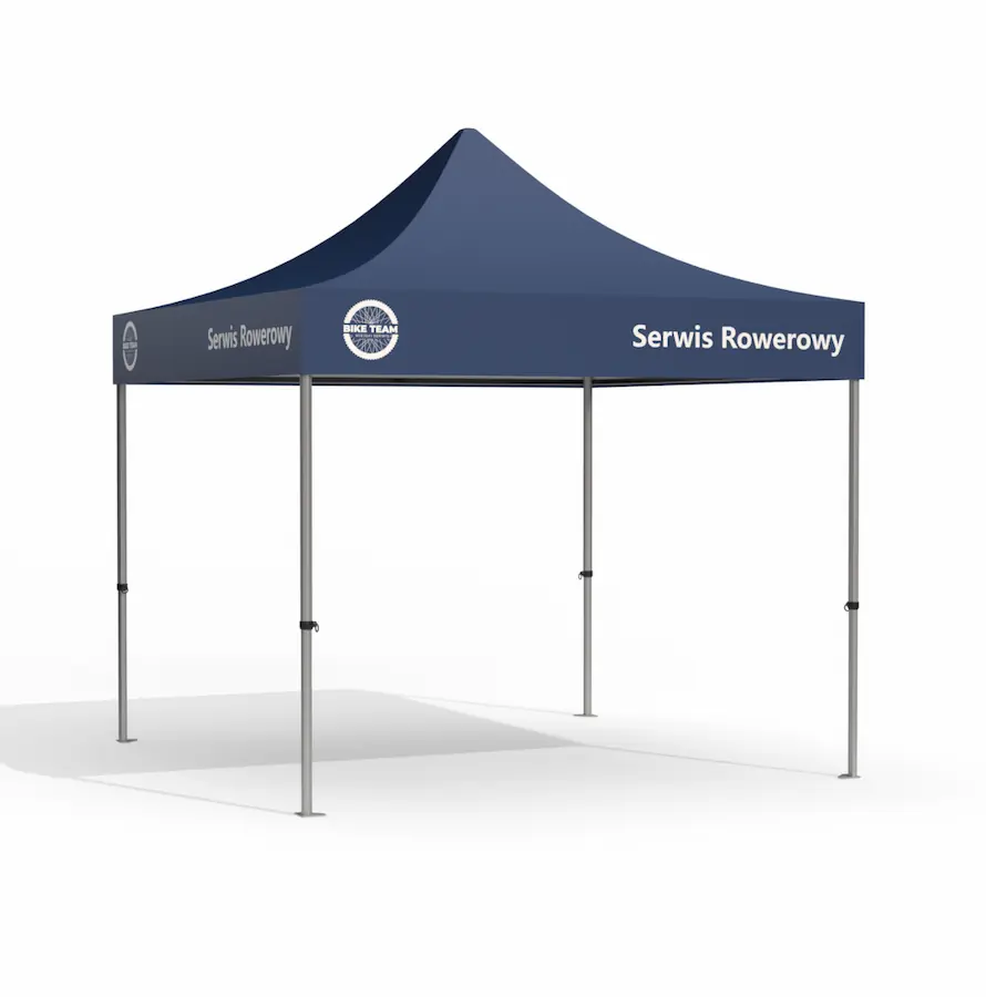 namiot reklamowy serwis rowerowy 3x3.webp