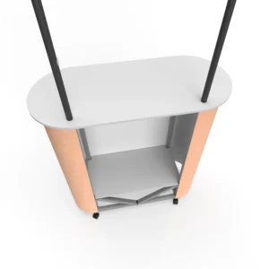 trybunka reklamowa jasny wybór rzut z góry od tyłu.webp