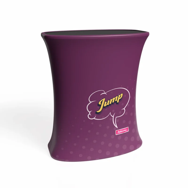 Trybunka reklamowa tekstylna Jump.webp