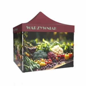 Namiot reklamowy Warzywniak 4 sciany.webp