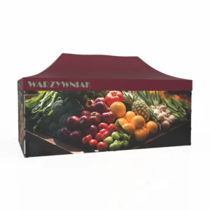 Namiot reklamowy warzywniak 3x6 + 4 ściany.webp