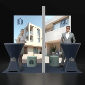 Świecące stoisko targowe modułowe 3x2m.webp