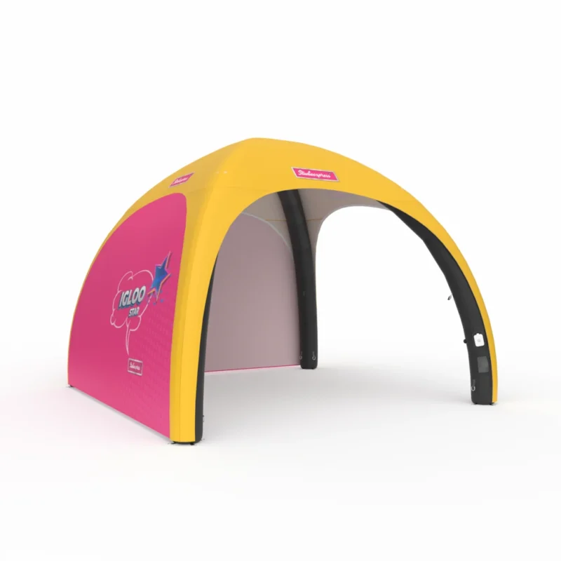 Namiot stałociśnieniowy Igloo Star 3x3 na power bank z dwoma scianami