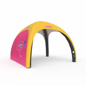 Namiot stałociśnieniowy Igloo Star zasilany power bank z jedną ścianą