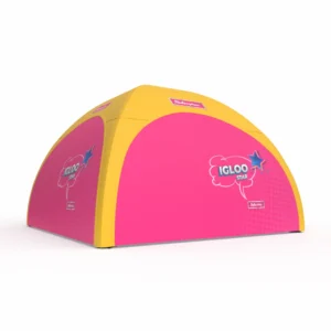 Namiot stałociśnieniowy Igloo Star 4x4 z czterema ścianami na power bank
